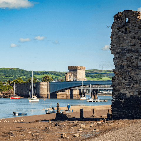Visit the Unesco-recognised estuary-side fortress, just a five-minute walk away