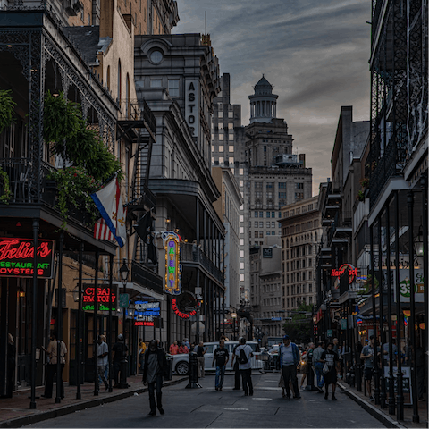 Explore vibrant New Orleans