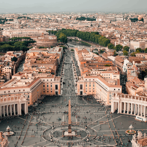 Pay a visit to the magnificent Vatican City and its museums