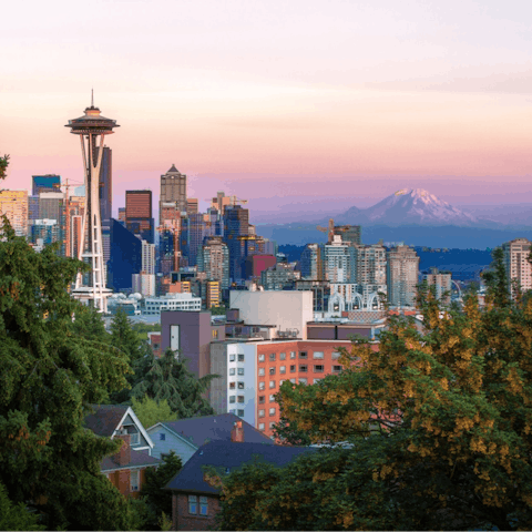 Explore the sights and sounds of Seattle from your location in Capitol Hill