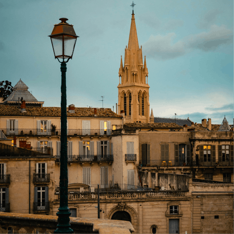 Explore the heart of Montpellier, footsteps from your apartment