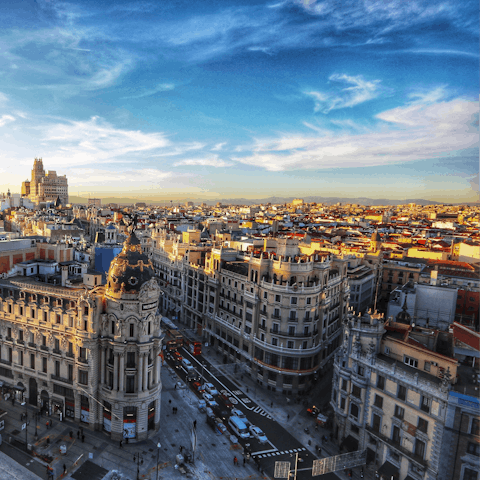 Soak up the sun on a rooftop bar with breathtaking views