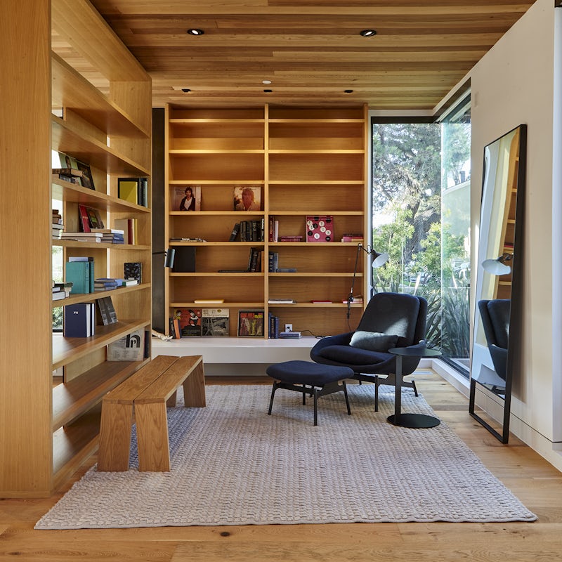 Curl up with a great book in the reading corner