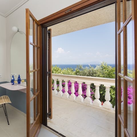 Wake up to a truly Mediterranean view