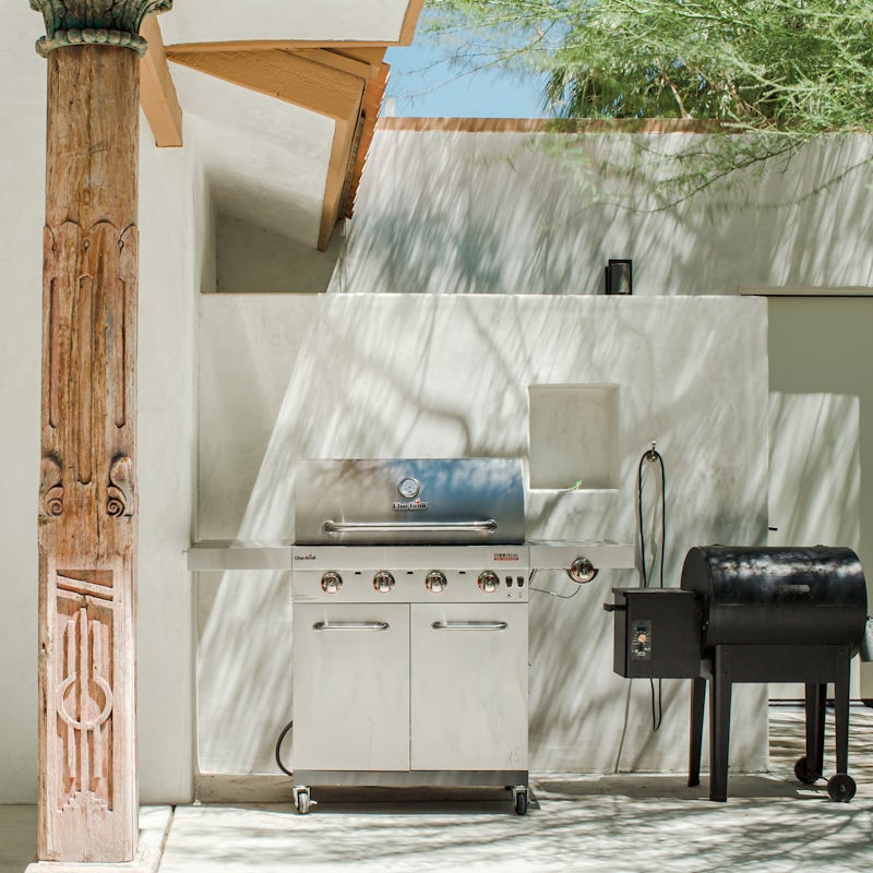 Or fire up the barbecue to cook in the open air