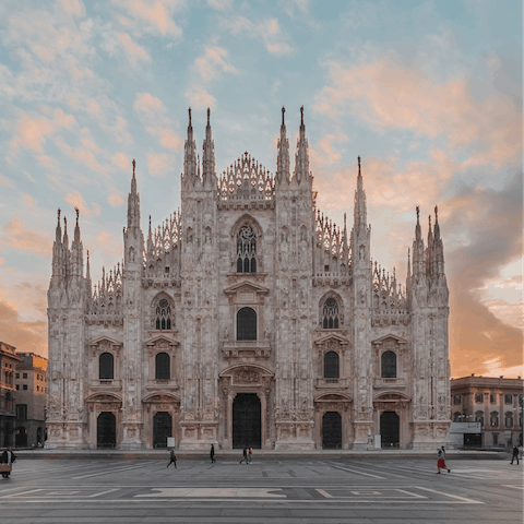 Enjoy the prime location, with the iconic Duomo a five-minute walk away 