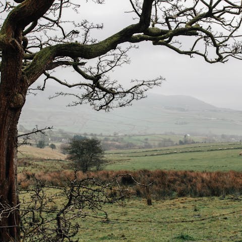 Enjoy the rural views of Yorkshire