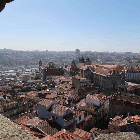 Climb up Clerigos Tower for breathtaking views over the city