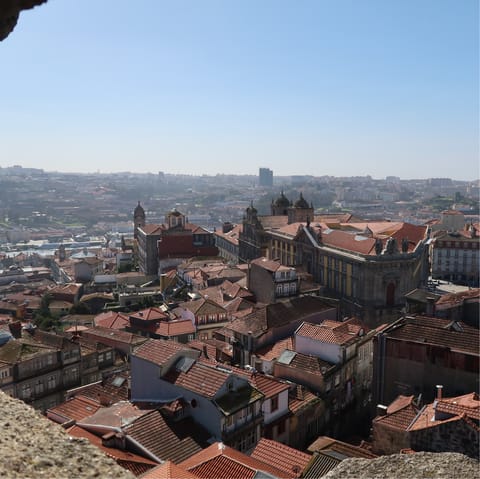 Climb up Clerigos Tower for breathtaking views over the city