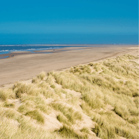 Hop in the car and explore the scenic Norfolk coast
