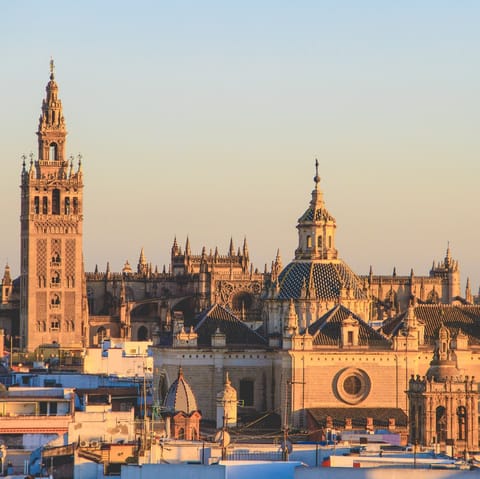 Stay in the heart of Seville and explore the historical sights on foot