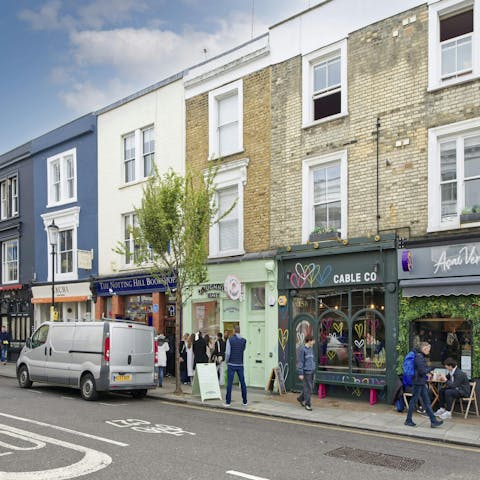 Discover Portobello Road, moments away