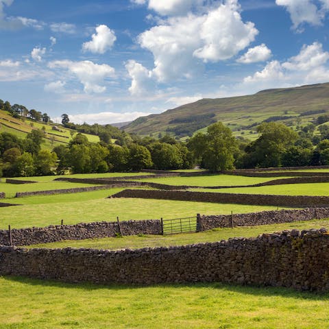 Explore the Yorkshire Dales National Park and it's surrounding natural beauty, less than a ten-minute drive away