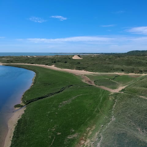 Visit picturesque Ogmore Beach – a twenty-minute drive away