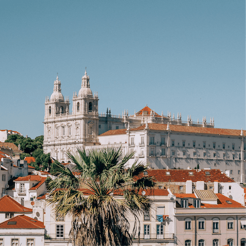 Stay in Alfama, a two-minute walk from the Castle