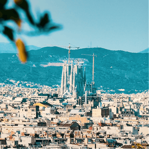 Spend a day sightseeing in central Barcelona