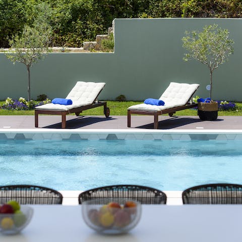 Spend a day alternating between sun lounger and pool