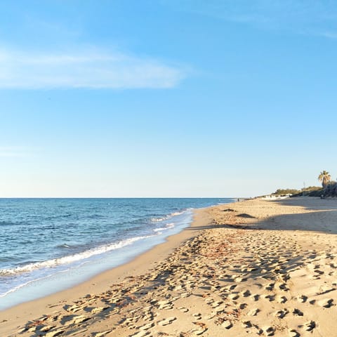 Drive to the nearest beach – Puglia's Adriatic coast is just ten minutes away