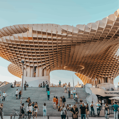 Make a beeline for Setas de Sevilla to admire its striking architecture