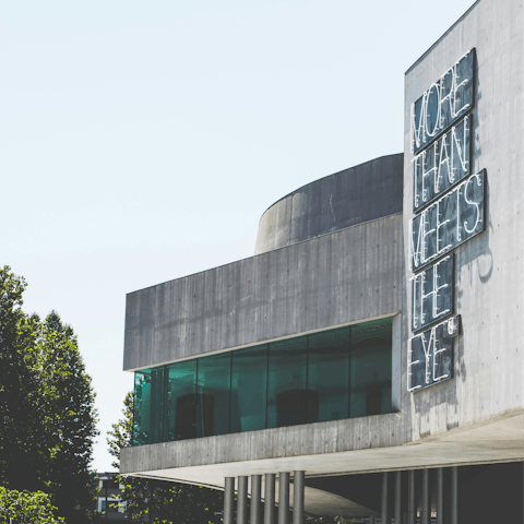 Discover the contemporary art at MAXXI, a short walk away