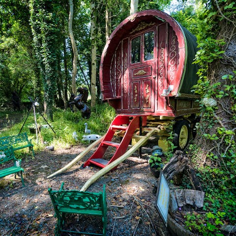 Explore every corner of the estate and discover the