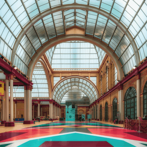 Visit the iconic Alexandra Palace, only minutes away by car  