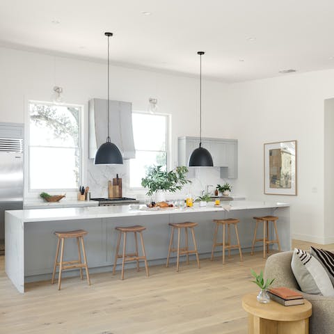 Get busy in the kitchen – this is a space made for action