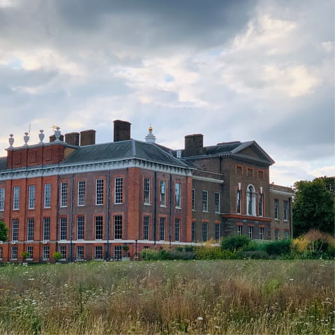 Visit Kensington Palace, a twenty-minute walk away