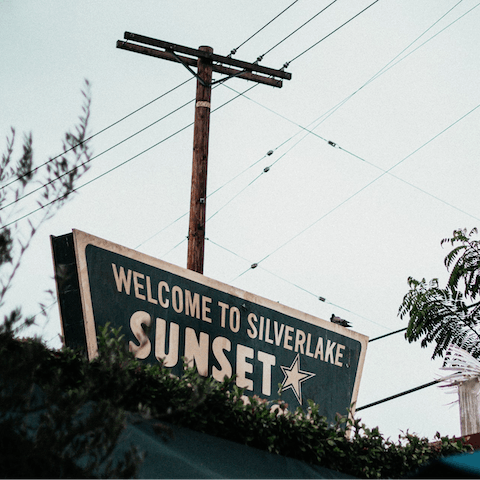Stay just one-minute away from Sunset Junction, Los Angeles 
