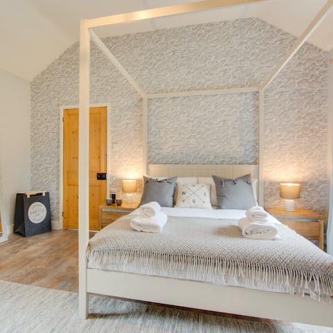 Sleep soundly in stylish bedrooms