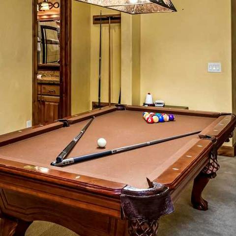 Play a round of pool