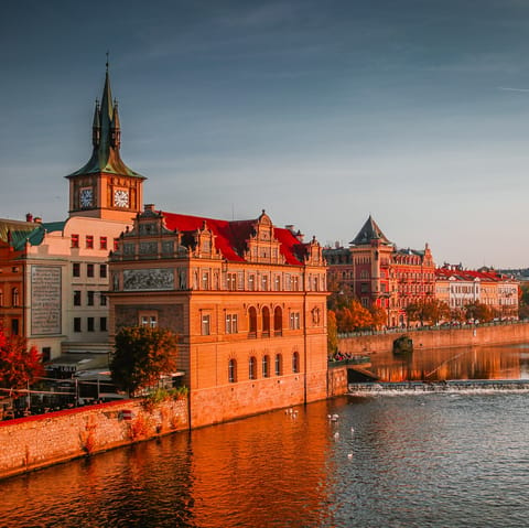 Visit Prague – reachable in just under two hours by car
