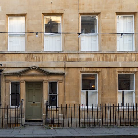 Walk in Bridgerton’s footsteps – the apartment's entrance hall featured in the hit TV series