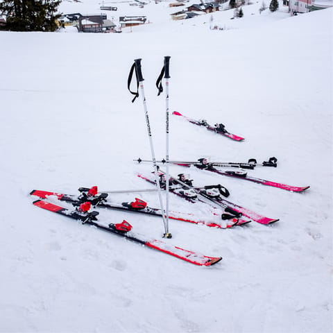 Ski straight from your home to the cable car for a day on the mountains