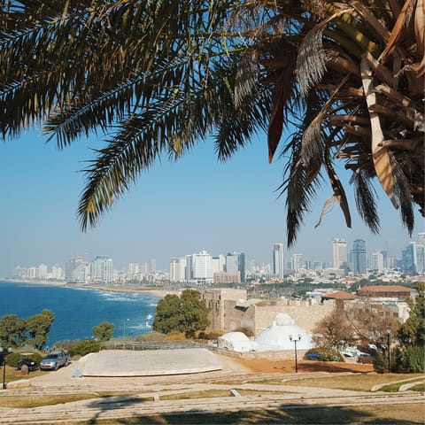 Stay in the exclusive Yafo district, close to the city's gorgeous beaches 