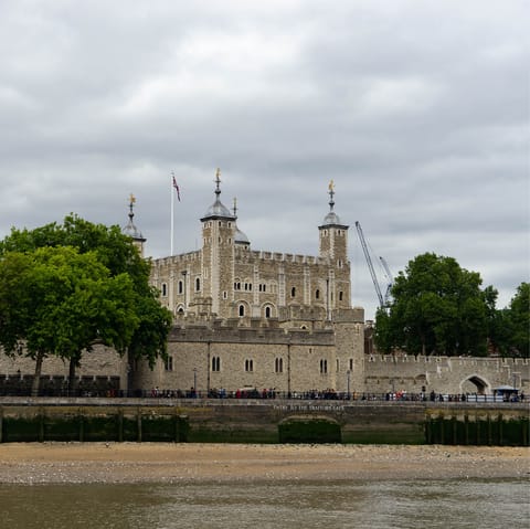 Take in the history of the Tower of London – it's just across the river