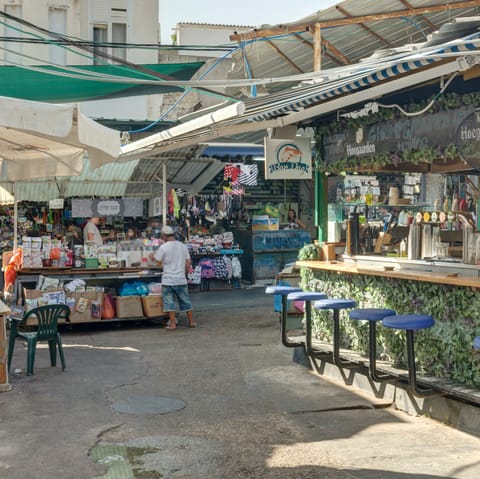 Pick up some mouth-watering local produce at Carmel market