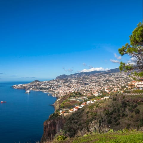 Explore the many charms of Funchal – including its beautiful coast