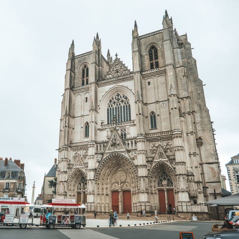 Take a short walk to admire the Cathedral of St Peter and St Paul