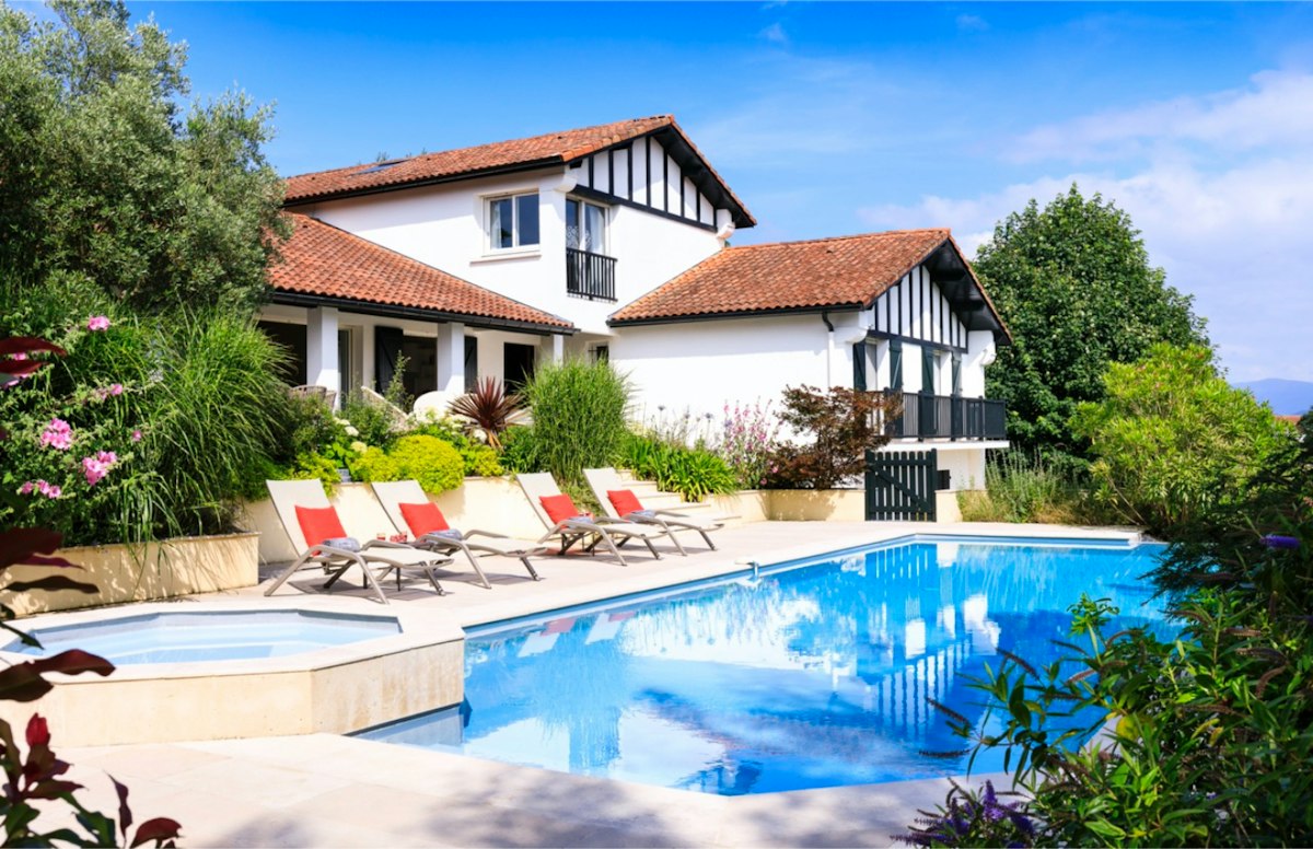 Pyrenees at the Pool's Edge, New Aquitaine