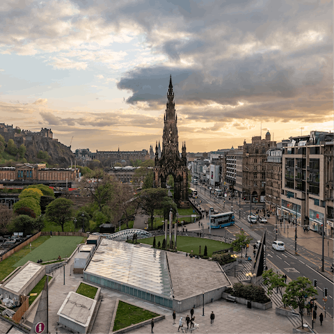 Make the five-minute walk over to Princes Street and hit the shops