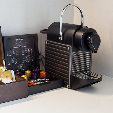 Start your mornings with Nespresso