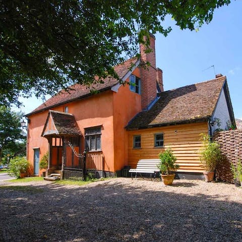 Stay in a beautiful cottage dating back to the 13th century