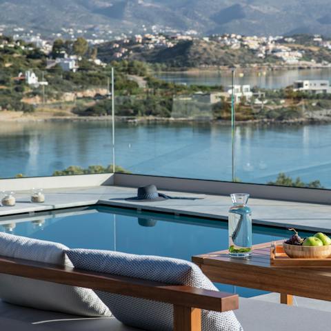 Find a wonderful state of relaxation whilst lounging by the pool