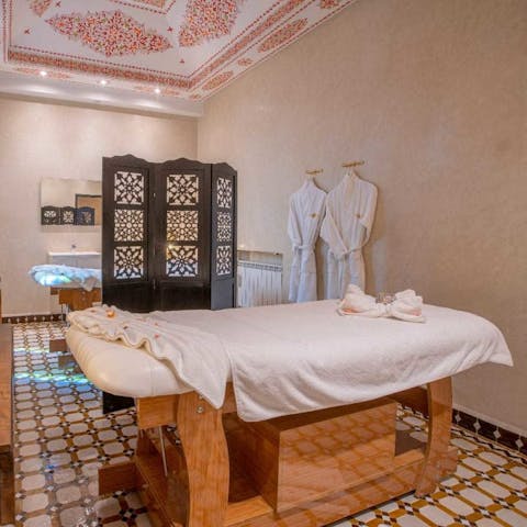 Come home after a busy day to a private massage