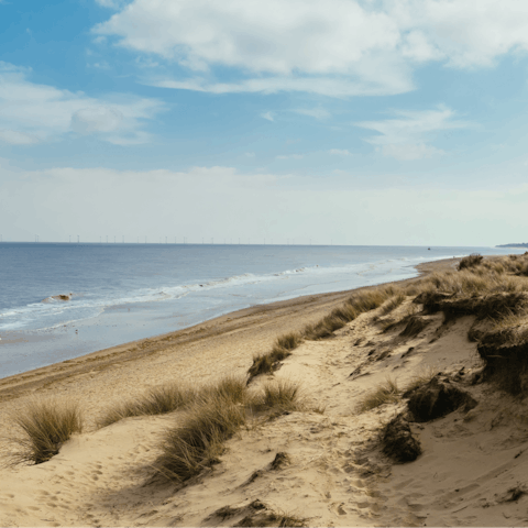 Explore the idyllic north Norfolk coast – just a short stroll away