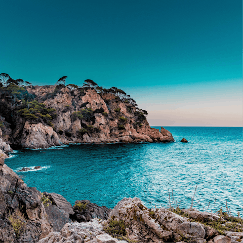 Spend a day at the beach – it's only 150m away