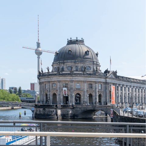 Visit Museum Island – a UNESCO World Heritage Site – a thirty-minute stroll from your door