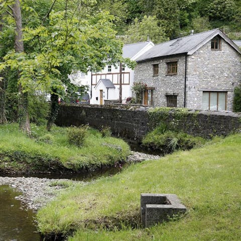 Take in the natural, peaceful beauty of the surroundings