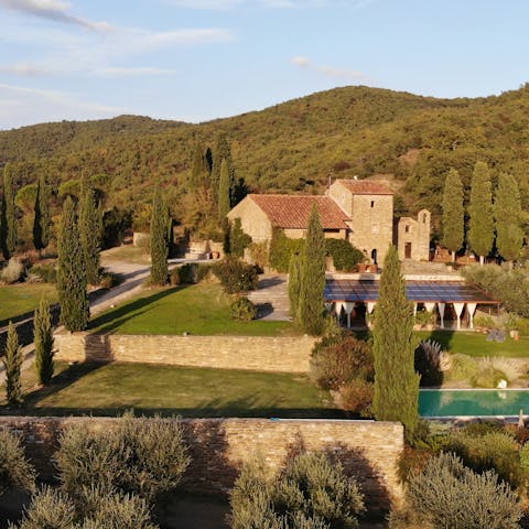 Guests loved the beautiful scenery and peaceful location here.